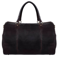 Putna torba od prave kože - smeđa