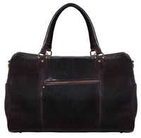 Putna torba od prave kože - smeđa