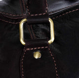 Putna torba od prave kože - smeđa