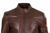 Lear Leather Classic muška bajkerska jakna - smeđa
