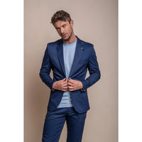 Mario - Muški ljetni plavi elegantni sako