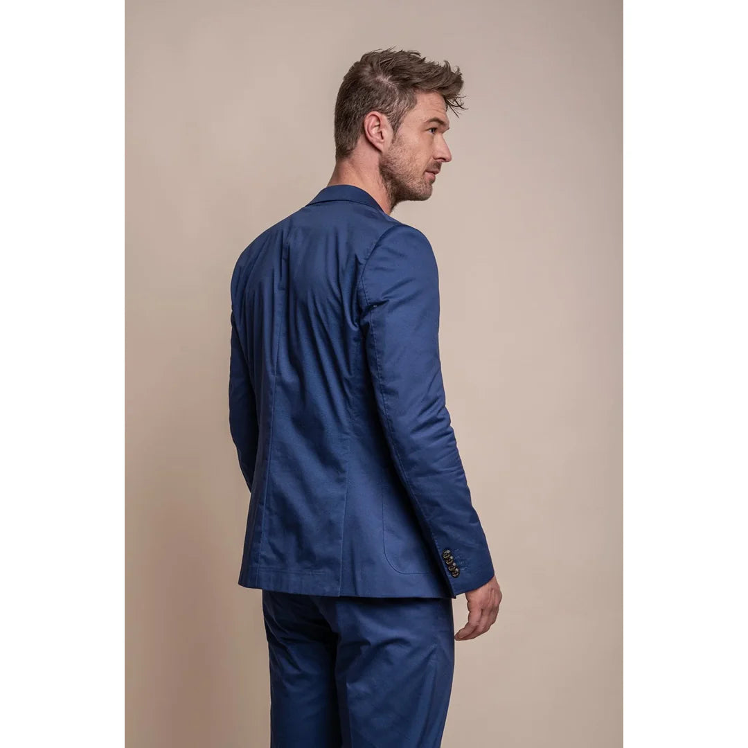 Mario - Muški ljetni plavi elegantni sako