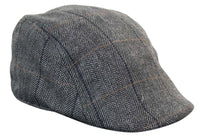 Marc Darcy DX7 Muški tvid Vintage Retro Grandad Ravne kape Šeširi Peaky Blinders Karirani Klasični