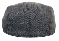 Marc Darcy DX7 Muški tvid Vintage Retro Grandad Ravne kape Šeširi Peaky Blinders Karirani Klasični