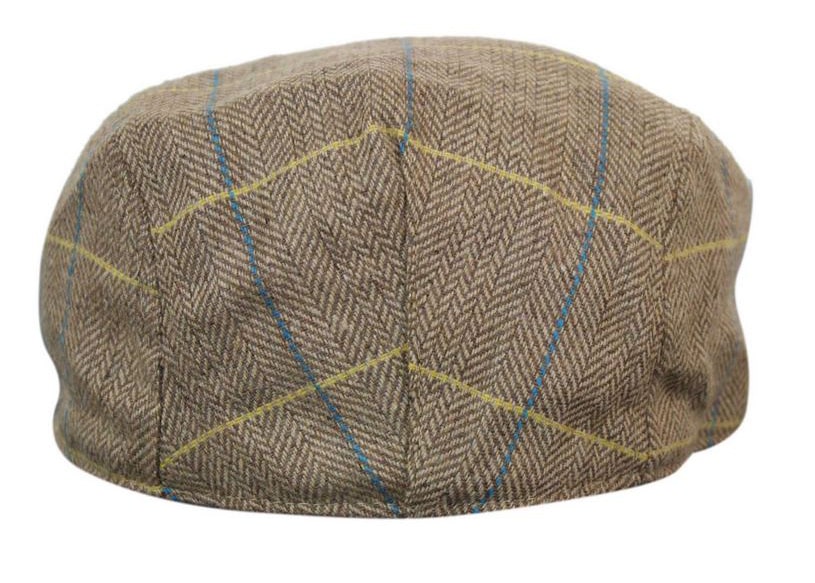 Marc Darcy DX7 Muški tvid Vintage Retro Grandad Ravne kape Šeširi Peaky Blinders Karirani Klasični