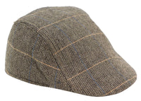 Marc Darcy DX7 Muški tvid Vintage Retro Grandad Ravne kape Šeširi Peaky Blinders Karirani Klasični
