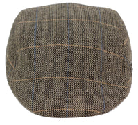 Marc Darcy DX7 Muški tvid Vintage Retro Grandad Ravne kape Šeširi Peaky Blinders Karirani Klasični