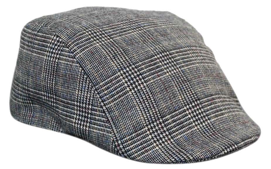 Marc Darcy Hampton muške tvid vintage retro ravne kape s kapom od djeda, šeširi Peaky Blinders Check Classic