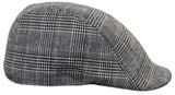 Marc Darcy Hampton muške tvid vintage retro ravne kape s kapom od djeda, šeširi Peaky Blinders Check Classic