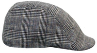 Marc Darcy Hampton muške tvid vintage retro ravne kape s kapom od djeda, šeširi Peaky Blinders Check Classic