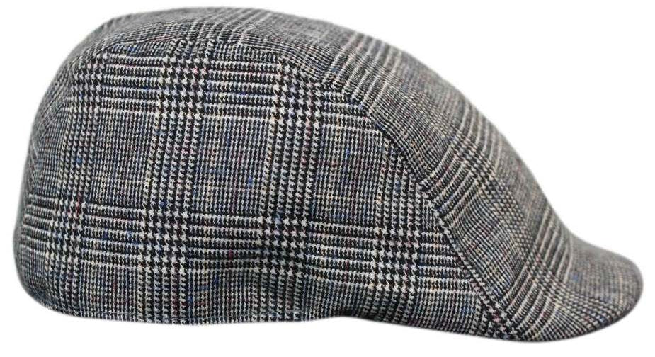 Marc Darcy Hampton muške tvid vintage retro ravne kape s kapom od djeda, šeširi Peaky Blinders Check Classic