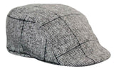 Marc Darcy Kristian Muški tvid Vintage Retro Grandad Ravne kape Šeširi Peaky Blinders Karirani Klasični