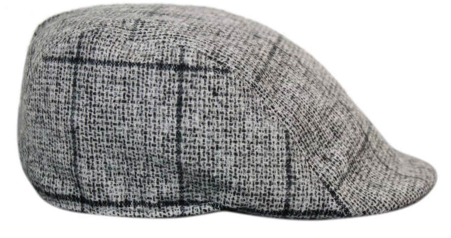 Marc Darcy Kristian Muški tvid Vintage Retro Grandad Ravne kape Šeširi Peaky Blinders Karirani Klasični