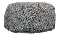 Marc Darcy Kristian Muški tvid Vintage Retro Grandad Ravne kape Šeširi Peaky Blinders Karirani Klasični