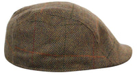 Marc Darcy Nelson Muški tvid Vintage Retro Grandad Ravne kape Šeširi Peaky Blinders Karirani Klasični