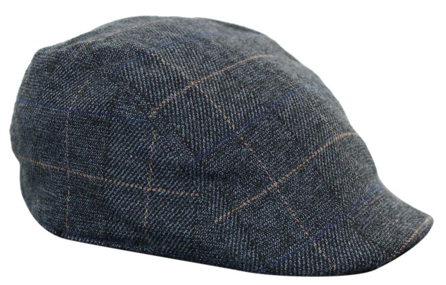 Marc Darcy Scott Muški tvid Vintage Retro Grandad Ravne kape Šeširi Peaky Blinders Karirani Klasični