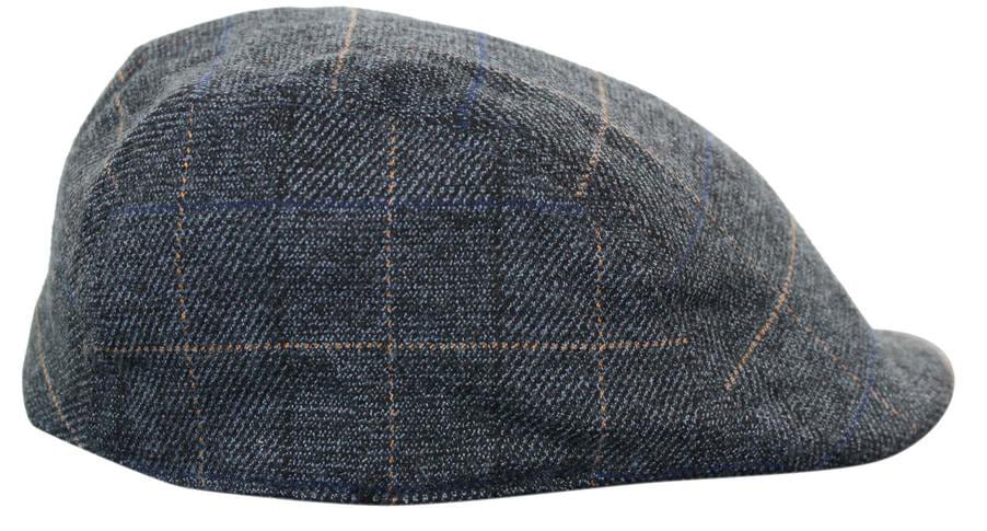 Marc Darcy Scott Muški tvid Vintage Retro Grandad Ravne kape Šeširi Peaky Blinders Karirani Klasični
