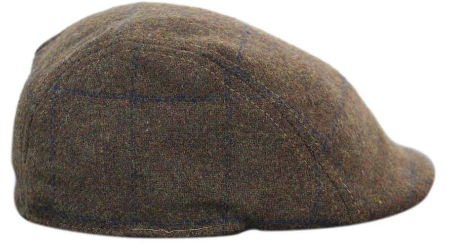 Marc Darcy TB4 Muški tvid Vintage Retro Grandad Ravne kape Šeširi Peaky Blinders Karirani Klasični