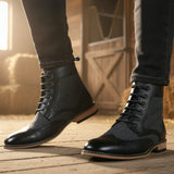 Muške gležnjače s brogue uzorkom i Wingtipom