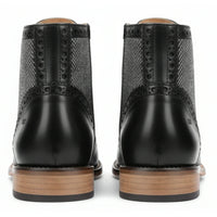 Muške gležnjače s brogue uzorkom i Wingtipom