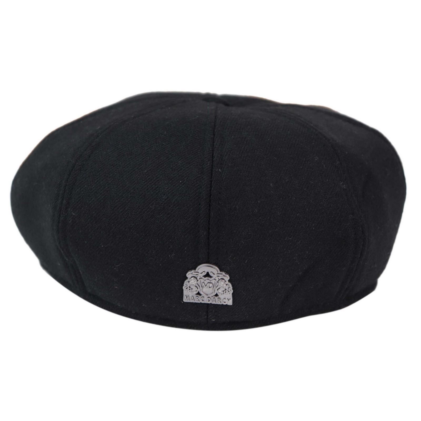 Muška kapa Peaky Blinders s 8 panela - crna