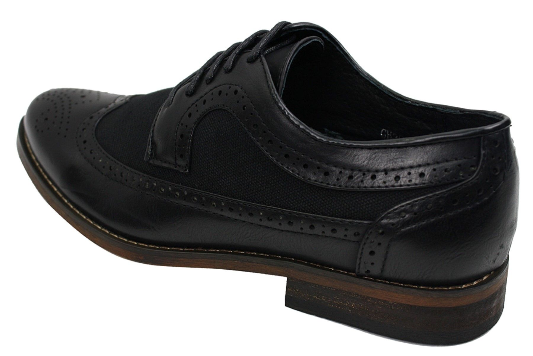 Muške brogue kožne cipele talijanskog dizajnera elegantne ležerne smeđe crne tamnoplave retro