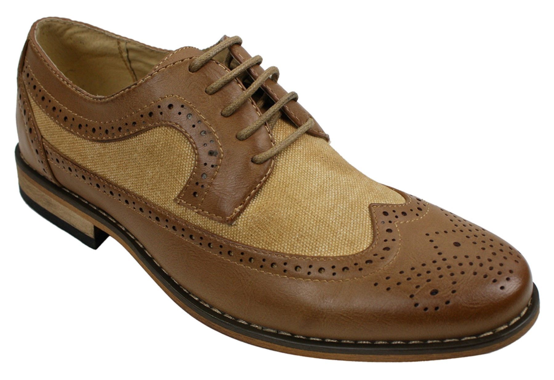 Muške brogue kožne cipele talijanskog dizajnera elegantne ležerne smeđe crne tamnoplave retro