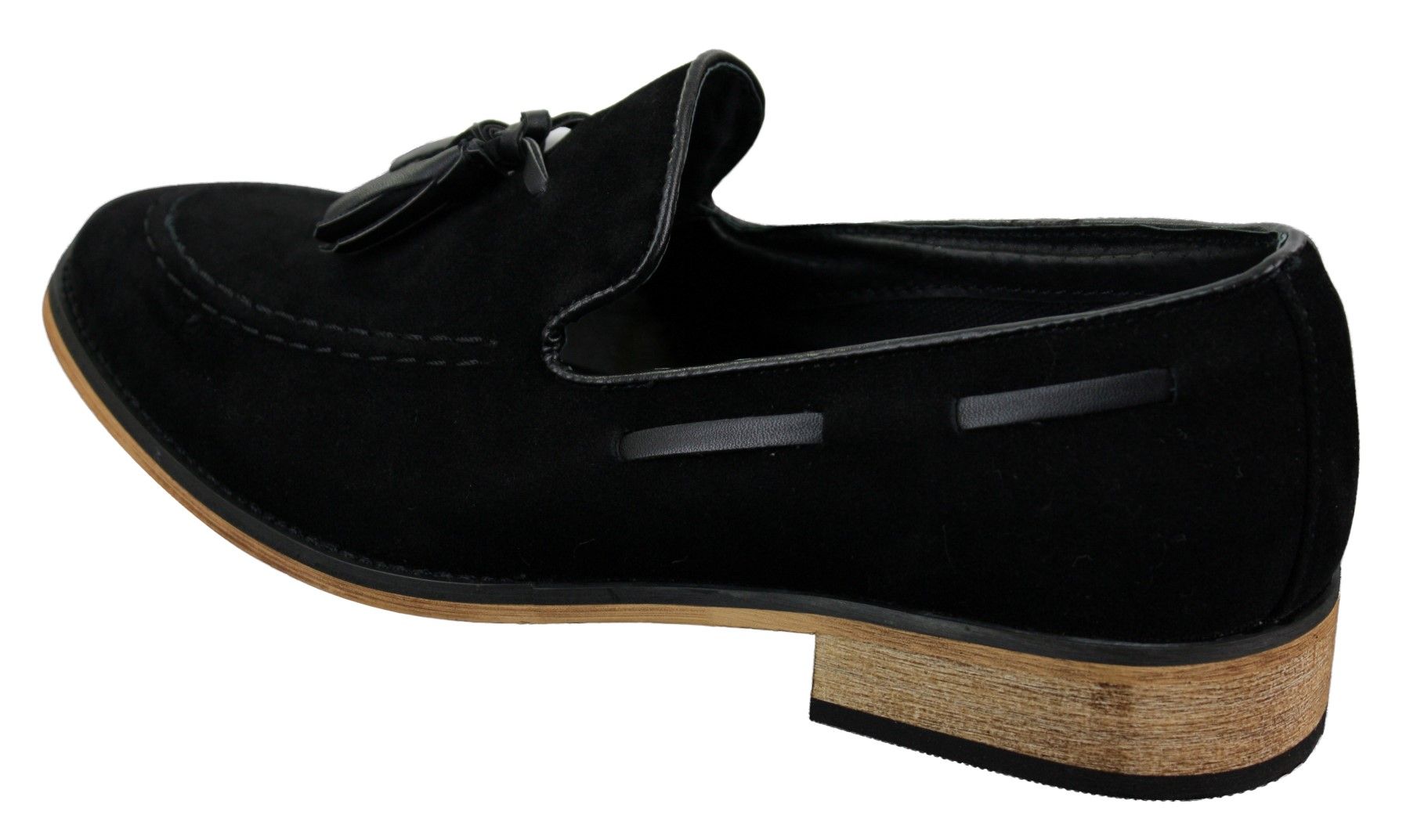 Muške talijanske slip-on cipele za vožnju, mokasine, rese, antilop, koža, plave, crne, smeđe