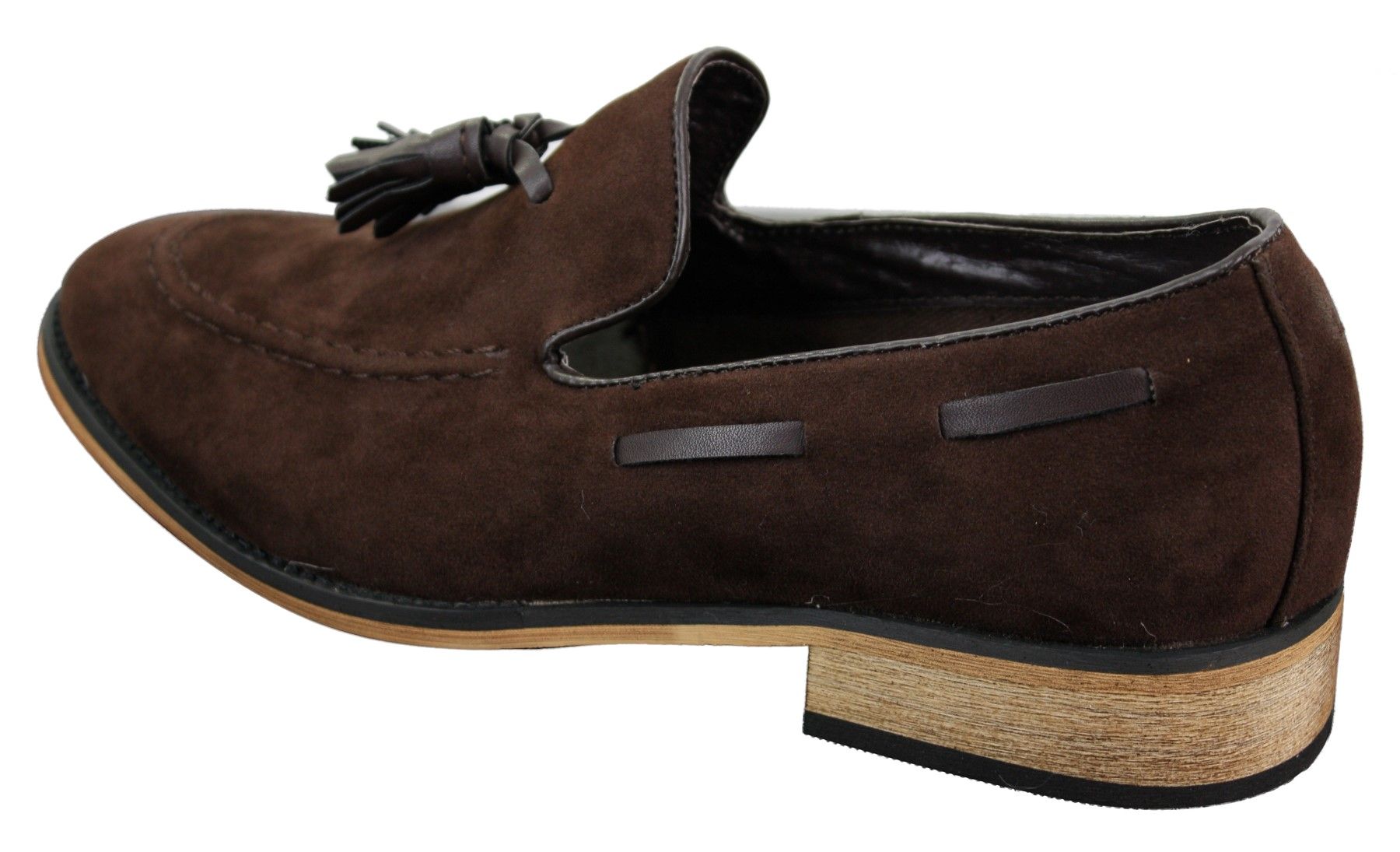Muške talijanske slip-on cipele za vožnju, mokasine, rese, antilop, koža, plave, crne, smeđe