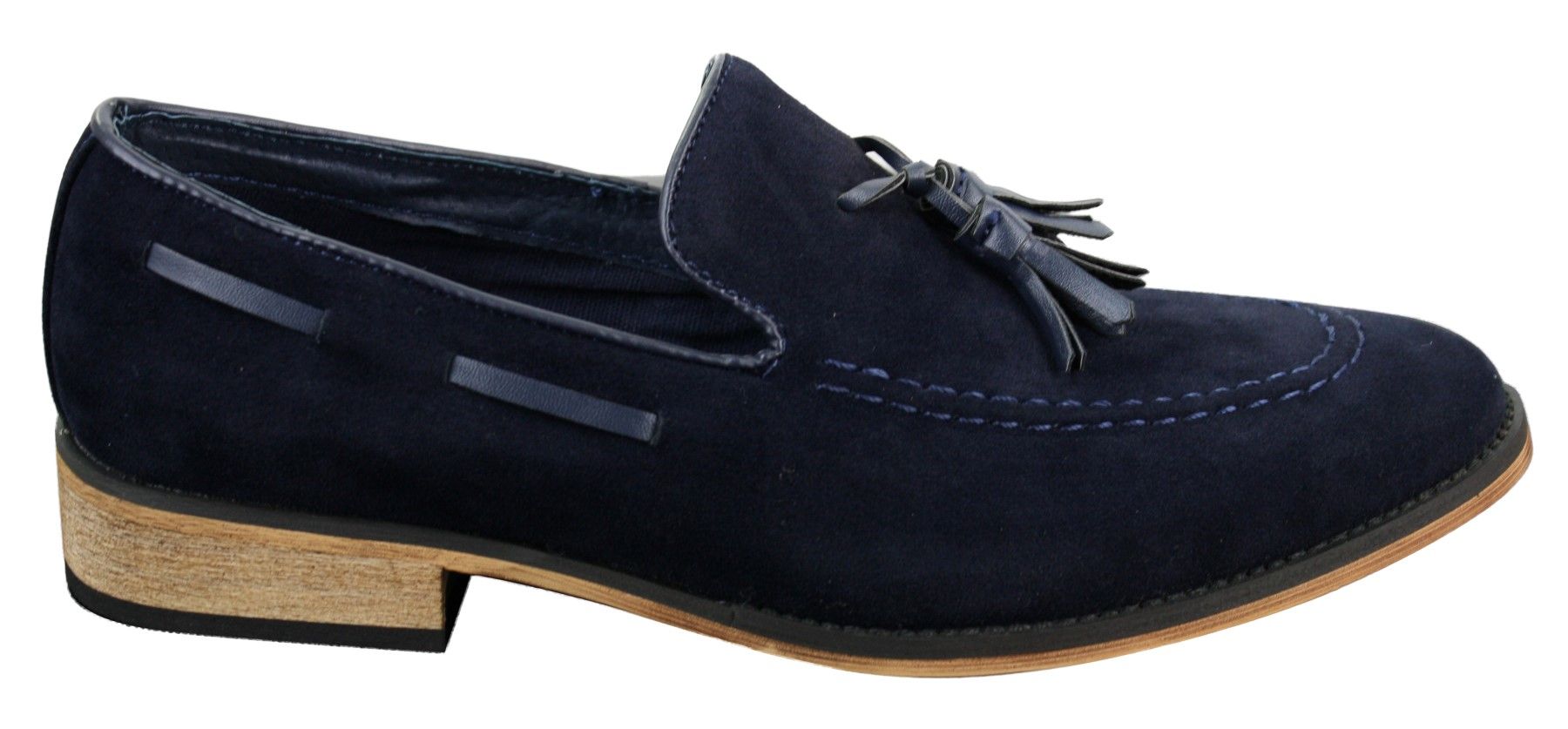 Muške talijanske slip-on cipele za vožnju, mokasine, rese, antilop, koža, plave, crne, smeđe