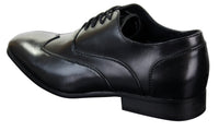 Muške kožne brogue cipele s vezicama, talijanske dizajnerske cipele, elegantne formalne, klasične, retro