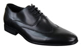 Muške kožne brogue cipele s vezicama, talijanske dizajnerske cipele, elegantne formalne, klasične, retro
