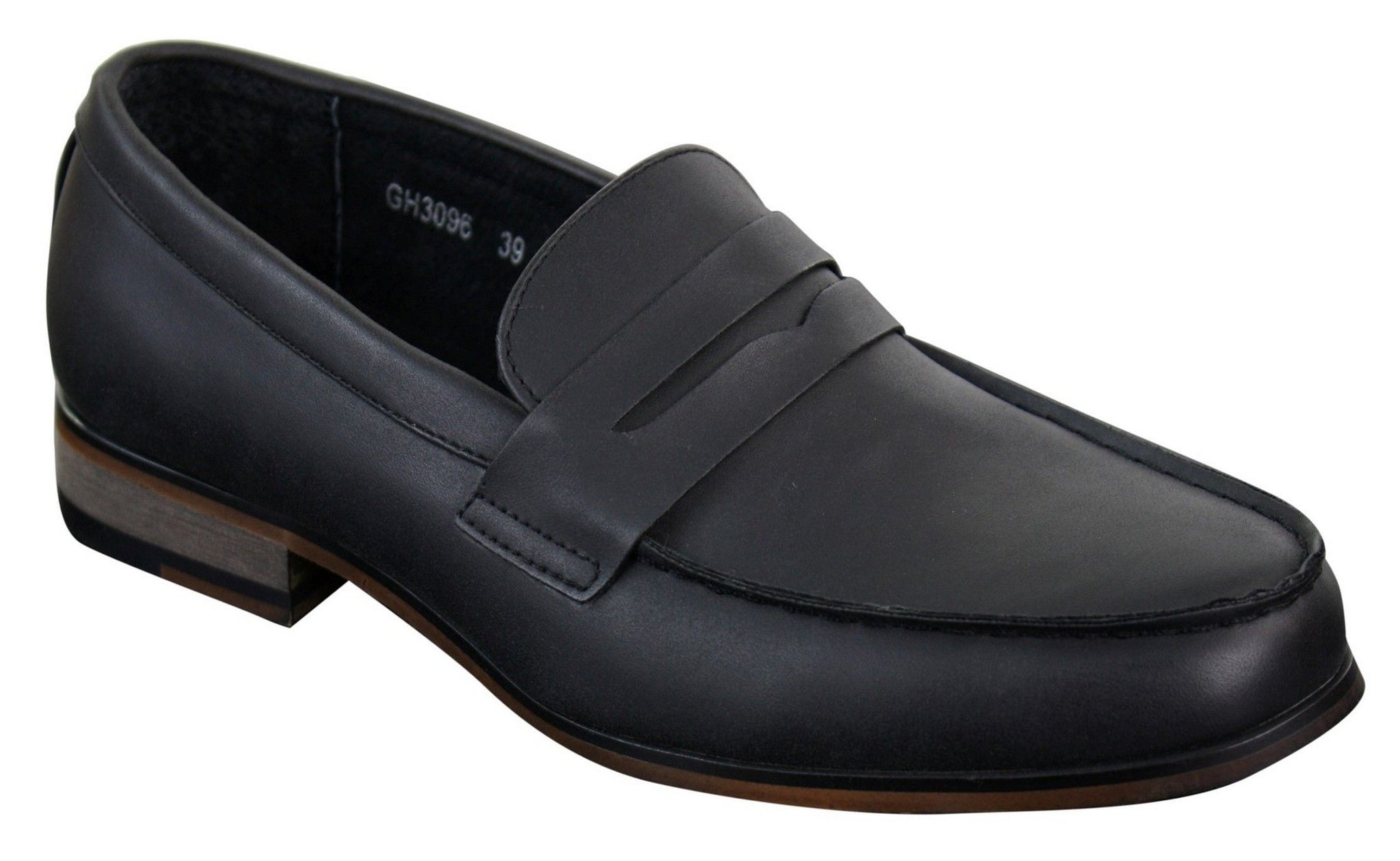 Muške nubuk kožne natikače, mokasine, cipele Vintage Retro Classic