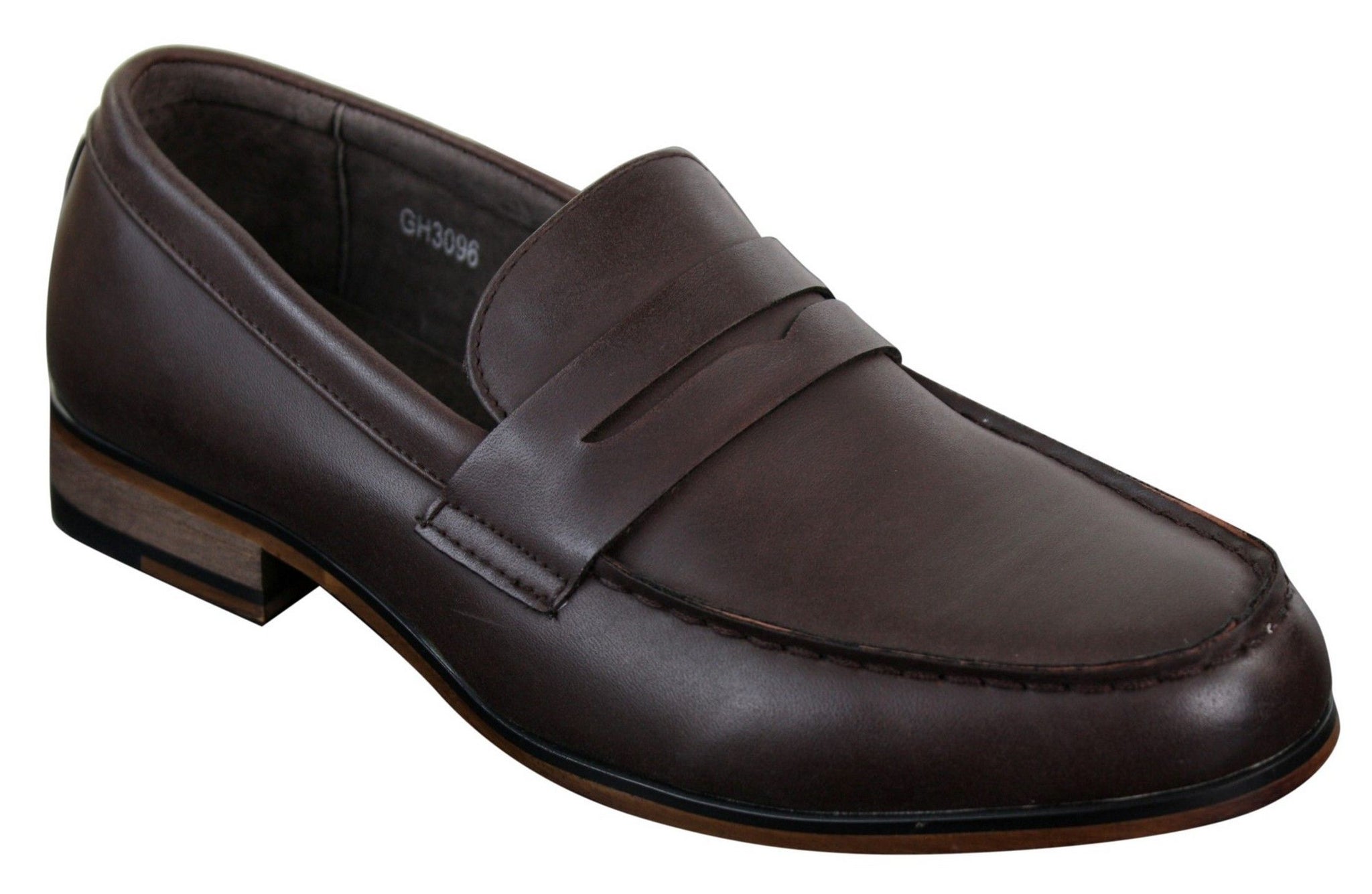 Muške nubuk kožne natikače, mokasine, cipele Vintage Retro Classic