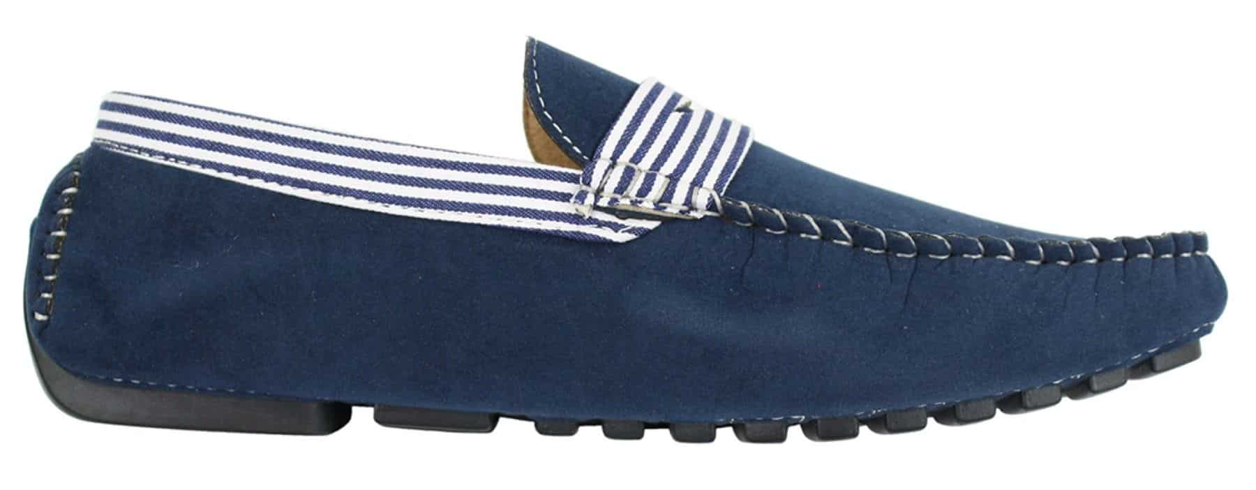 Muške antilop cipele za palubu, prugaste, bez rukava, ljetne, elegantne i ležerne, talijanske
