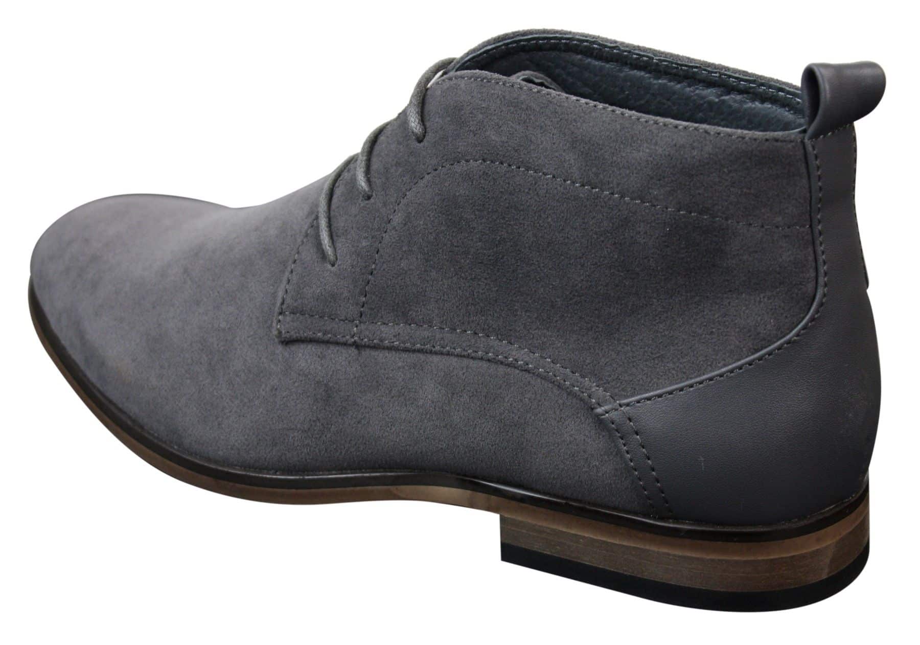 Muške čizme do gležnja, crvene, sive, smeđe, plave, elegantne, ležerne, kožne, s vezicama