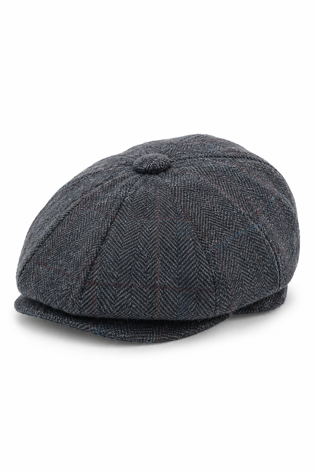 Muška kapa Peaky Blinders s tvidom i kockastim uzorkom