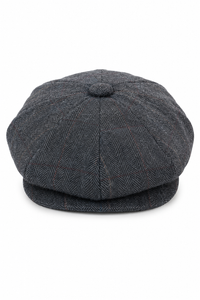 Muška kapa Peaky Blinders s tvidom i kockastim uzorkom