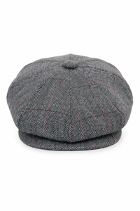 Muška kapa Peaky Blinders s tvidom i kockastim uzorkom