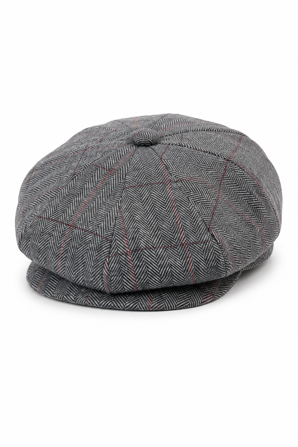 Muška kapa Peaky Blinders s tvidom i kockastim uzorkom