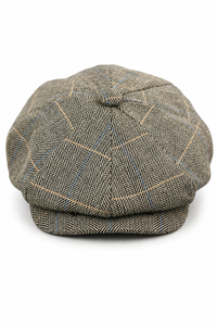 Muška kapa Peaky Blinders s tvidom i kockastim uzorkom