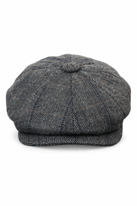 Muška kapa Peaky Blinders s tvidom i kockastim uzorkom