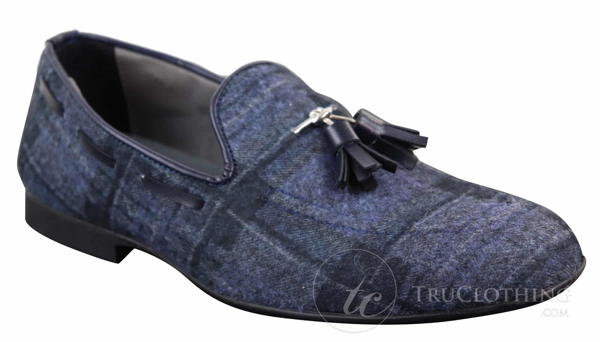 Muške cipele s resama od tvida