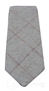 Muške kravate Marc Darcy s teksturom riblje kosti, klasični vintage retro deon