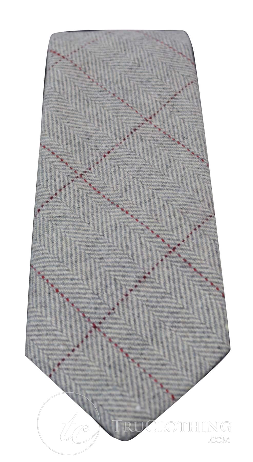 Muške kravate Marc Darcy s teksturom riblje kosti, klasični vintage retro deon