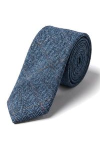 Muške kravate Marc Darcy s teksturom riblje kosti, klasični vintage retro deon