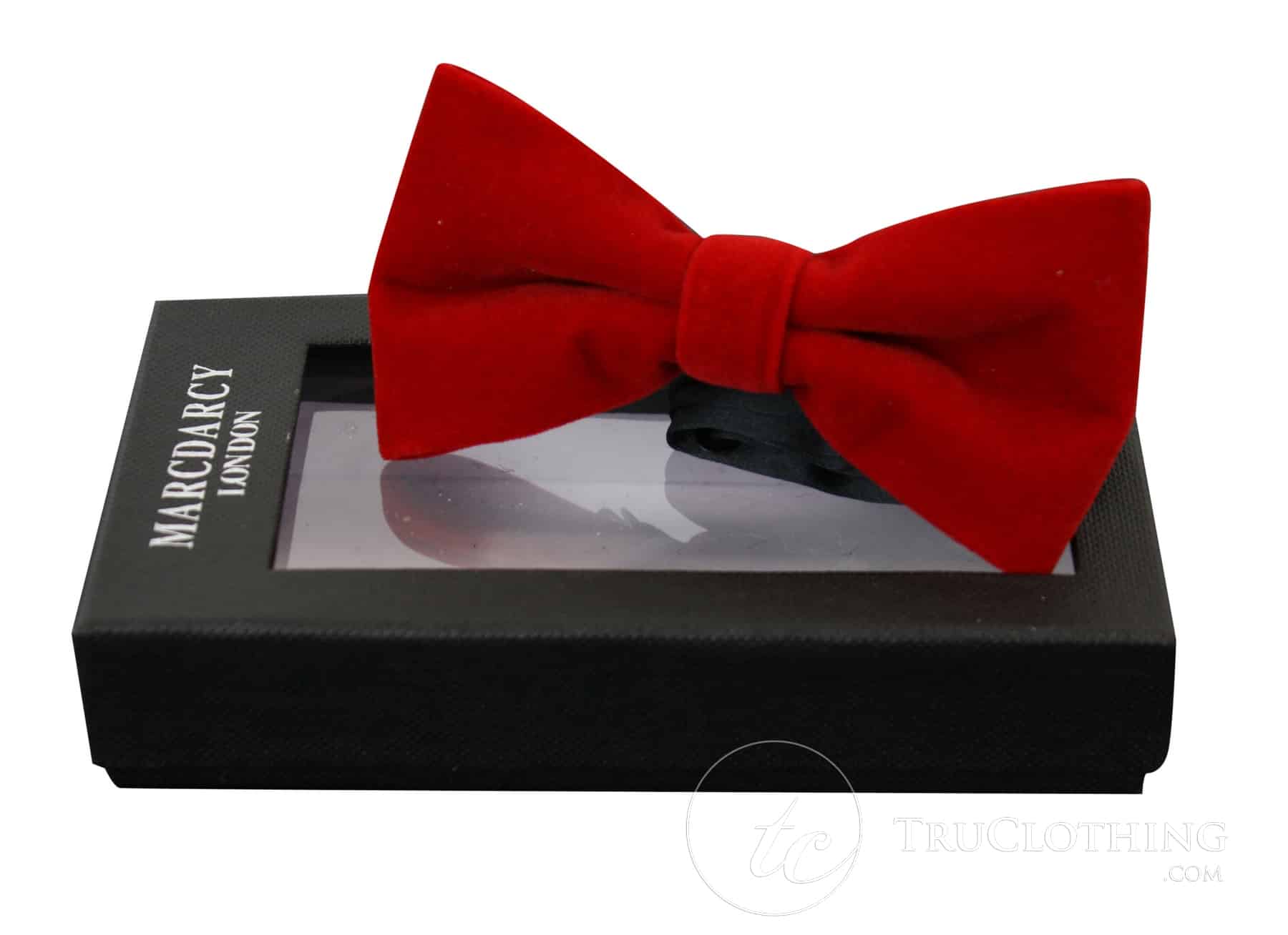 Muške tvidne leptir-mašne Marc Darcy Vintage Retro baršun
