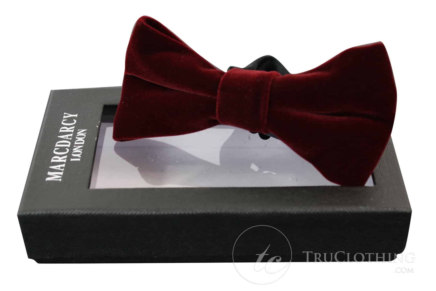 Muške tvidne leptir-mašne Marc Darcy Vintage Retro baršun