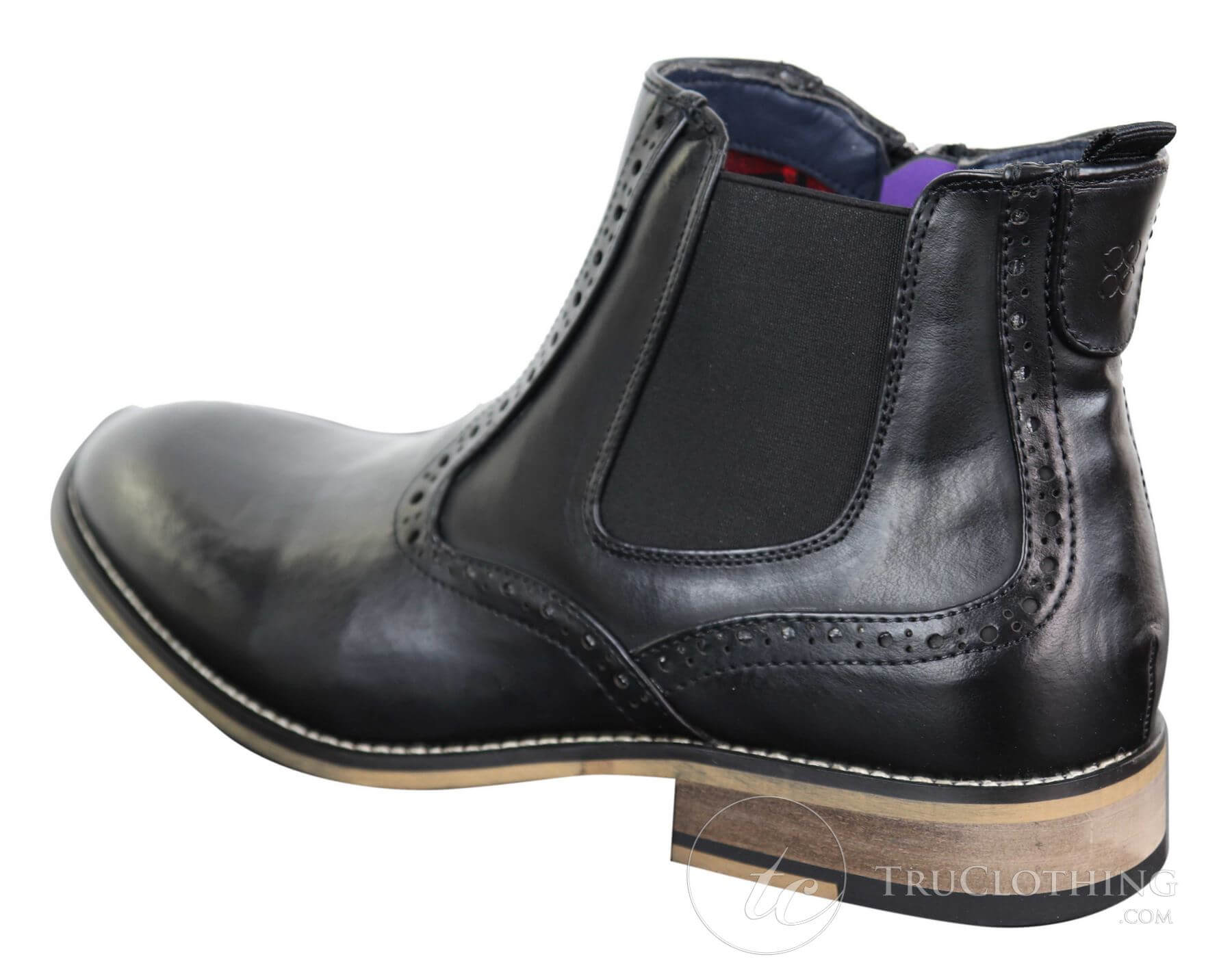 Muške vintage gležnjače brogue - Cavani Fox