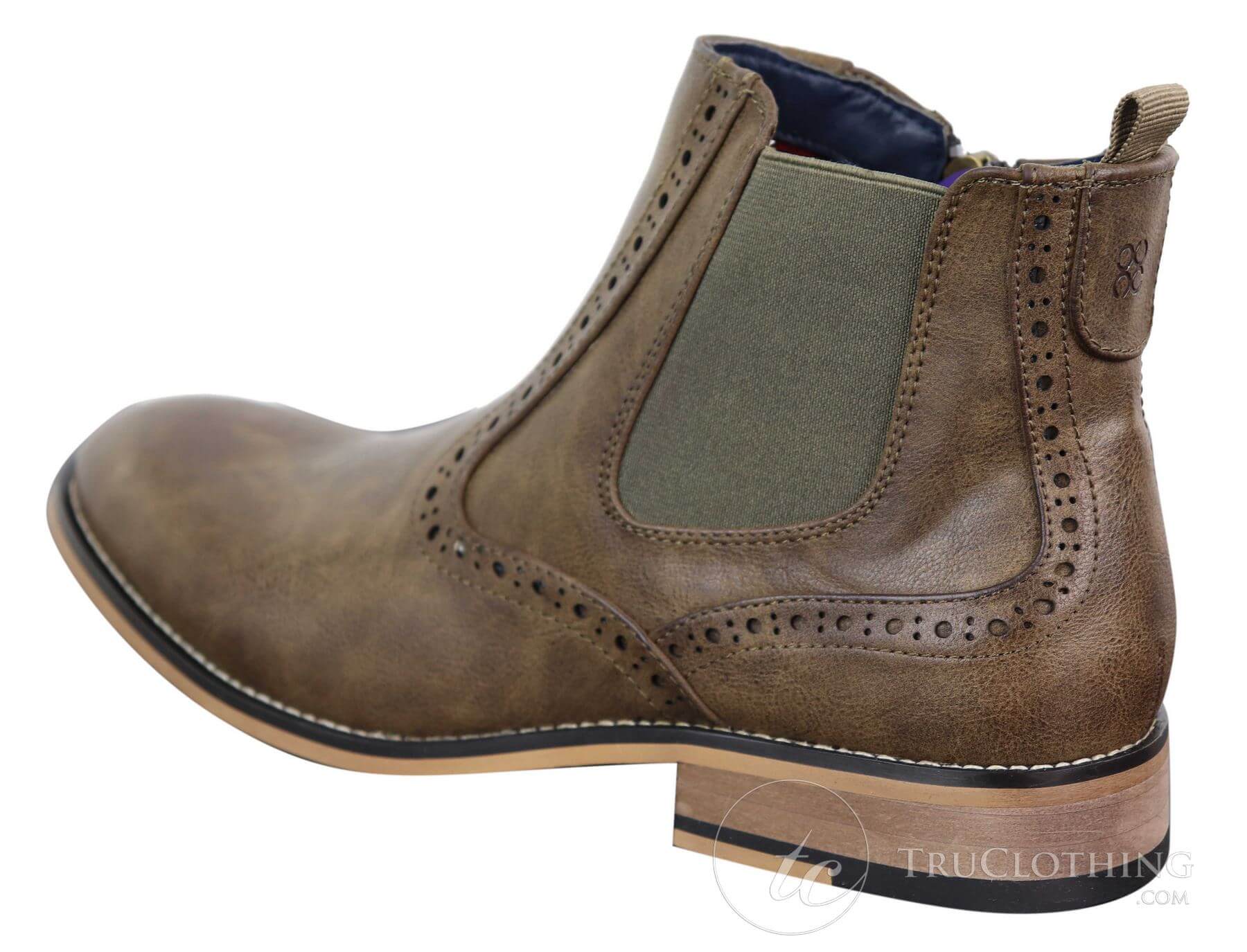 Muške vintage gležnjače brogue - Cavani Fox